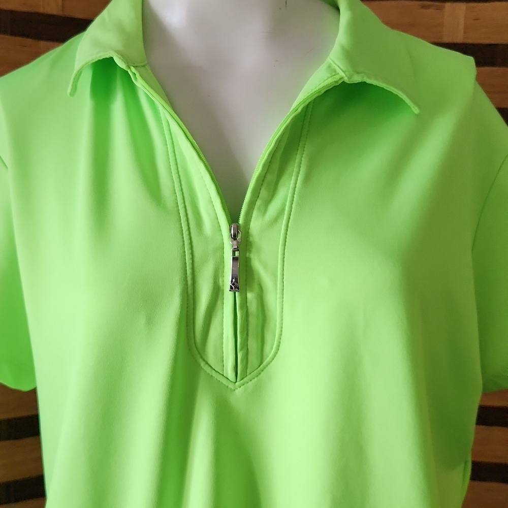 Euc! Jofit Fluorescent Green Polo Shirt